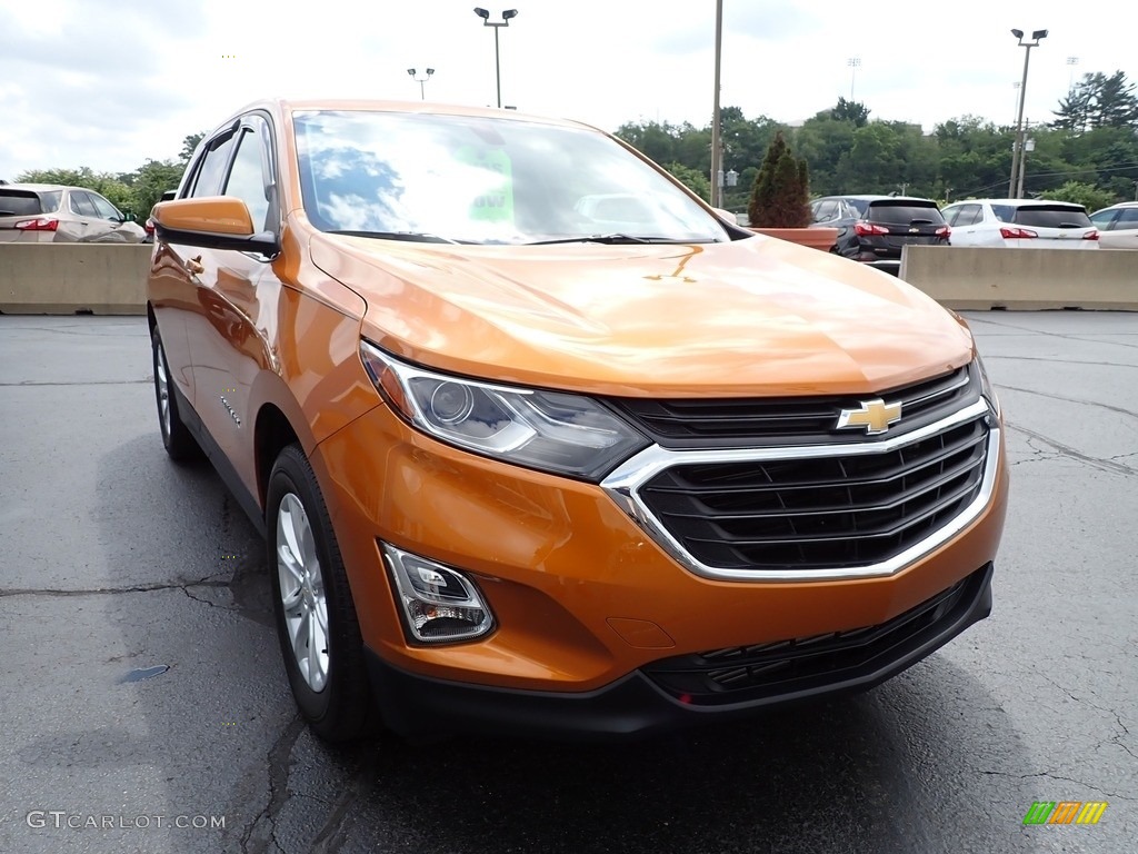 2018 Equinox LT AWD - Orange Burst Metallic / Jet Black photo #12