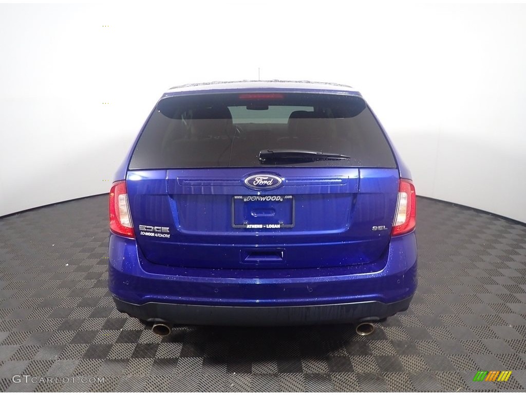 2014 Edge SEL - Deep Impact Blue / Medium Light Stone photo #13