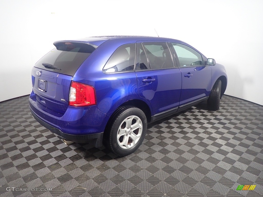 2014 Edge SEL - Deep Impact Blue / Medium Light Stone photo #18