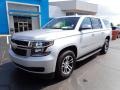 2019 Silver Ice Metallic Chevrolet Suburban LT 4WD  photo #2