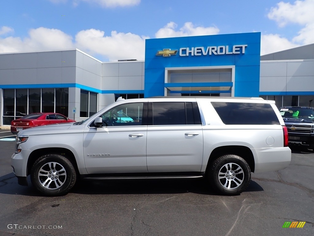 2019 Suburban LT 4WD - Silver Ice Metallic / Jet Black photo #3