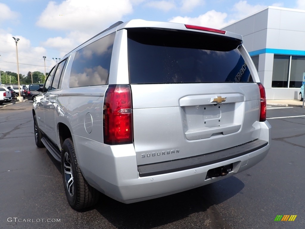 2019 Suburban LT 4WD - Silver Ice Metallic / Jet Black photo #5