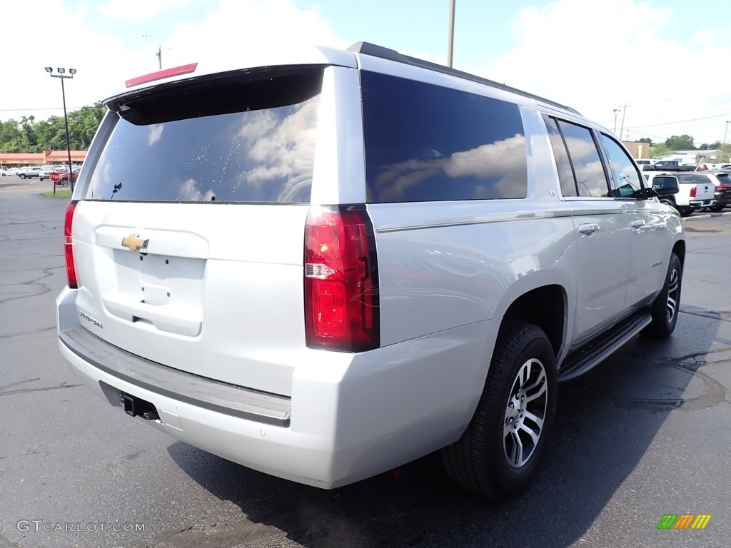 2019 Suburban LT 4WD - Silver Ice Metallic / Jet Black photo #8