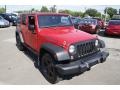 2016 Firecracker Red Jeep Wrangler Unlimited Sport 4x4  photo #3