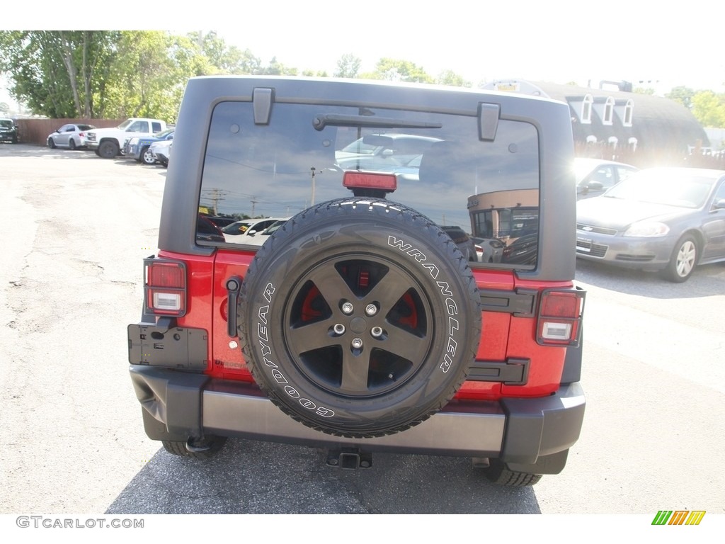 2016 Wrangler Unlimited Sport 4x4 - Firecracker Red / Black photo #6