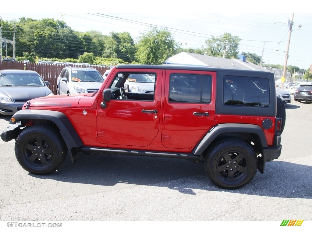 2016 Wrangler Unlimited Sport 4x4 - Firecracker Red / Black photo #8