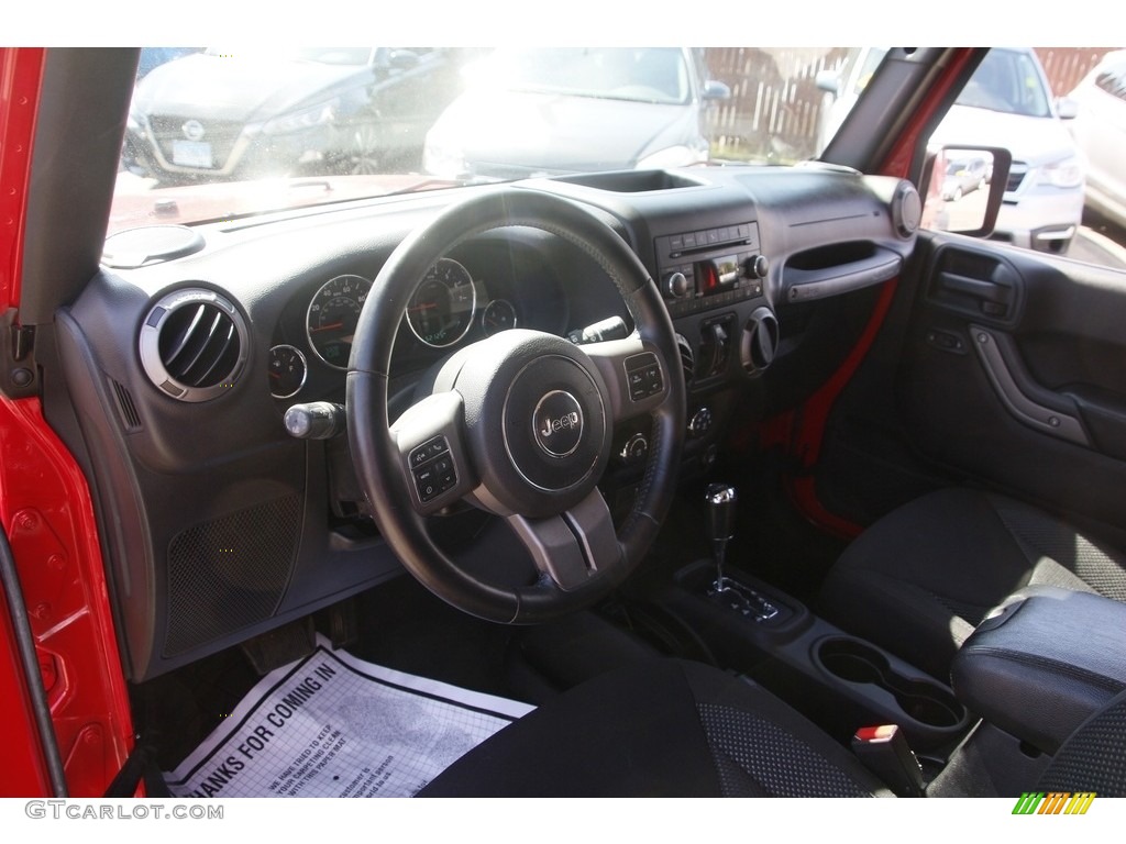 2016 Wrangler Unlimited Sport 4x4 - Firecracker Red / Black photo #10