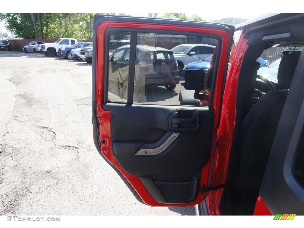 2016 Wrangler Unlimited Sport 4x4 - Firecracker Red / Black photo #11