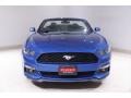 2017 Lightning Blue Ford Mustang EcoBoost Premium Convertible  photo #3