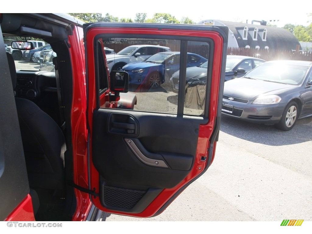 2016 Wrangler Unlimited Sport 4x4 - Firecracker Red / Black photo #14