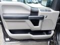 Medium Earth Gray 2015 Ford F150 XL Regular Cab 4x4 Door Panel