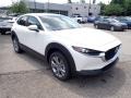 2021 Snowflake White Pearl Mica Mazda CX-30 Preferred AWD  photo #3