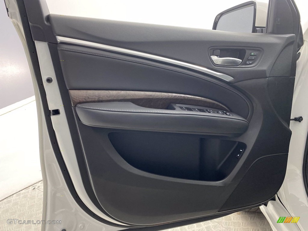 2019 Acura MDX Advance SH-AWD Ebony Door Panel Photo #142205485