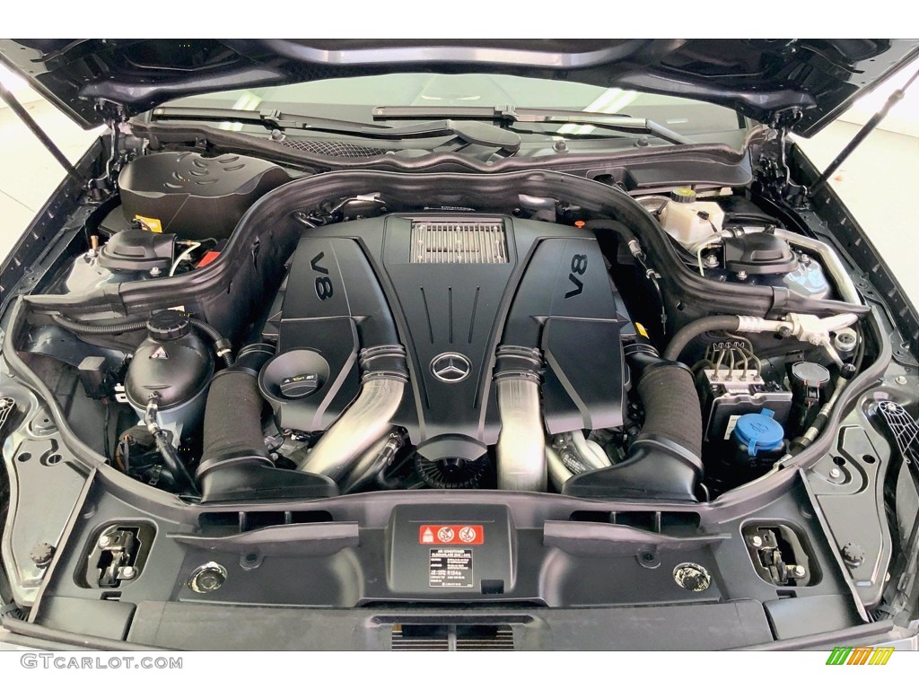 2014 Mercedes-Benz CLS 550 Coupe 4.6 Liter Twin-Turbocharged DOHC 32-Valve VVT V8 Engine Photo #142205503