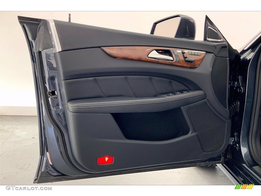 2014 Mercedes-Benz CLS 550 Coupe Black Door Panel Photo #142205944