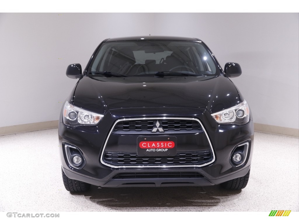 2013 Outlander Sport ES - Labrador Black Pearl / Black photo #2