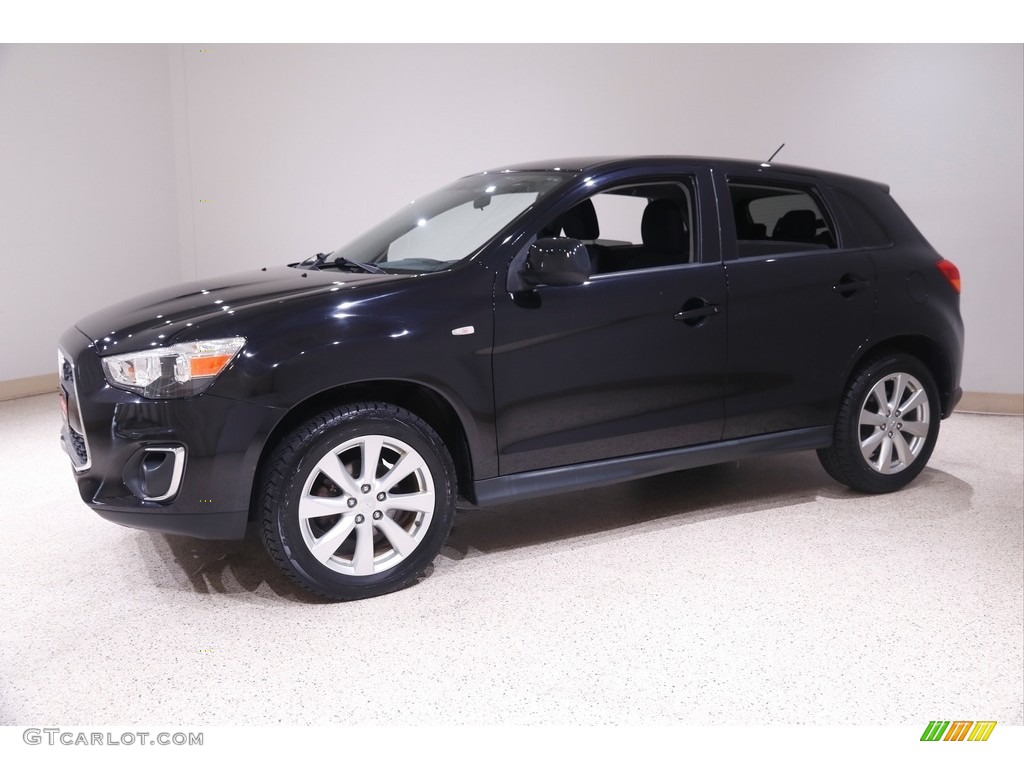 2013 Outlander Sport ES - Labrador Black Pearl / Black photo #3