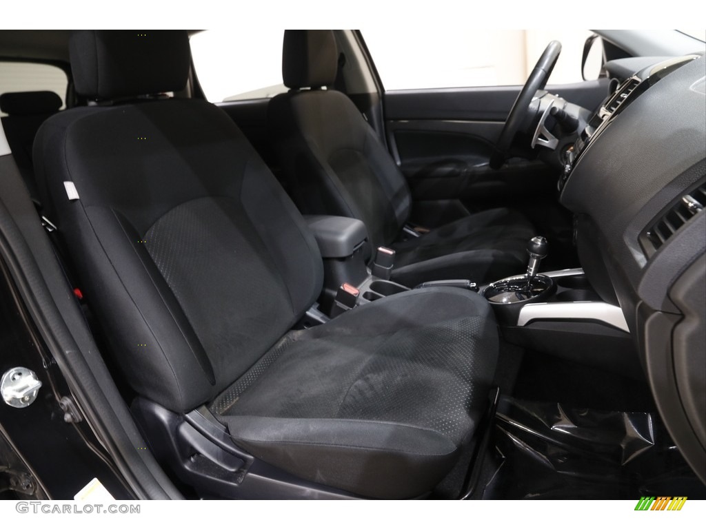 2013 Outlander Sport ES - Labrador Black Pearl / Black photo #11
