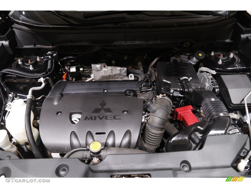 2013 Outlander Sport ES - Labrador Black Pearl / Black photo #15