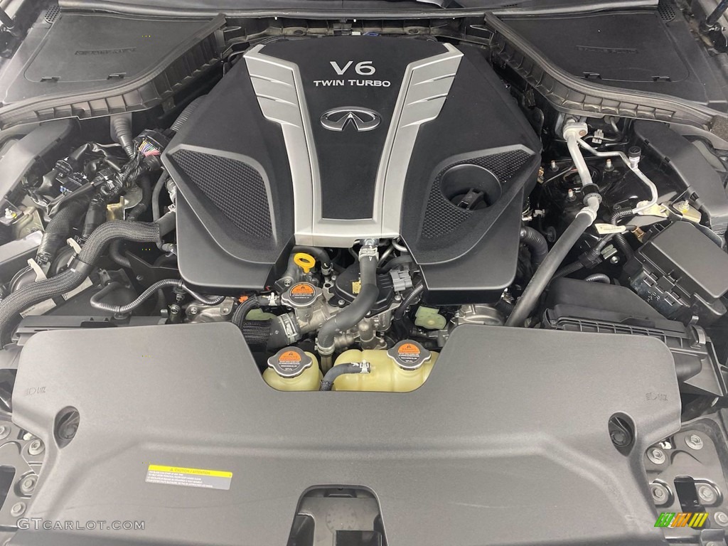 2018 Infiniti Q50 3.0t 3.0 Liter Twin-Turbocharged DOHC 24-Valve VVT V6 Engine Photo #142206406