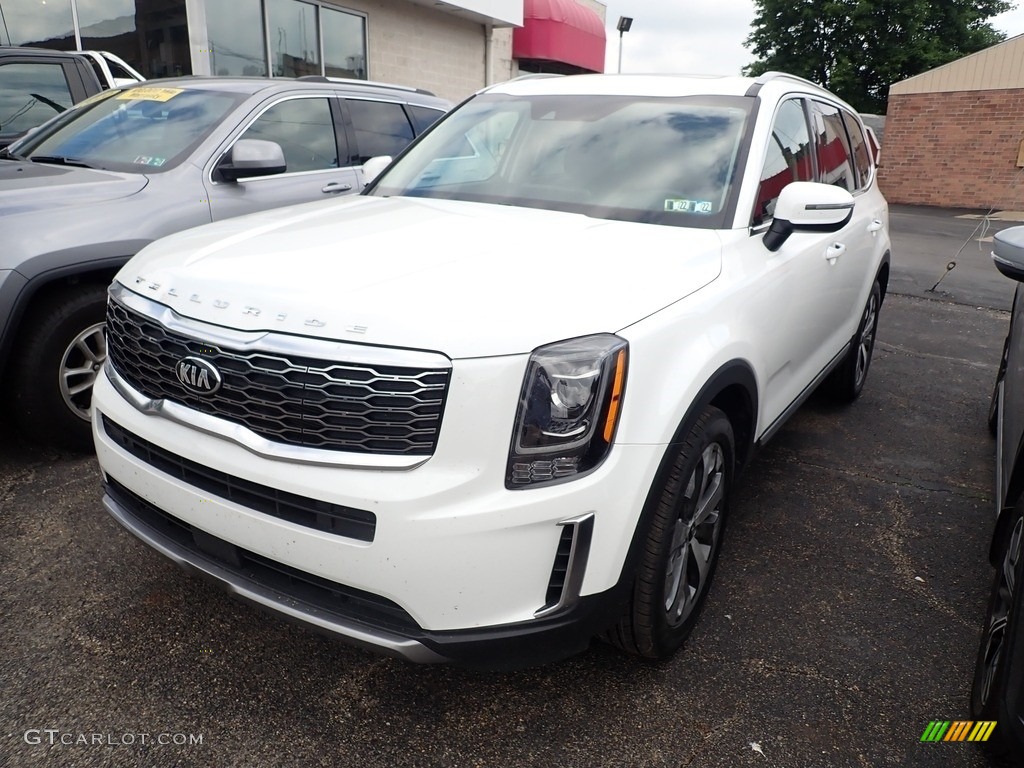 2020 Telluride S AWD - Snow White Pearl / Black photo #1