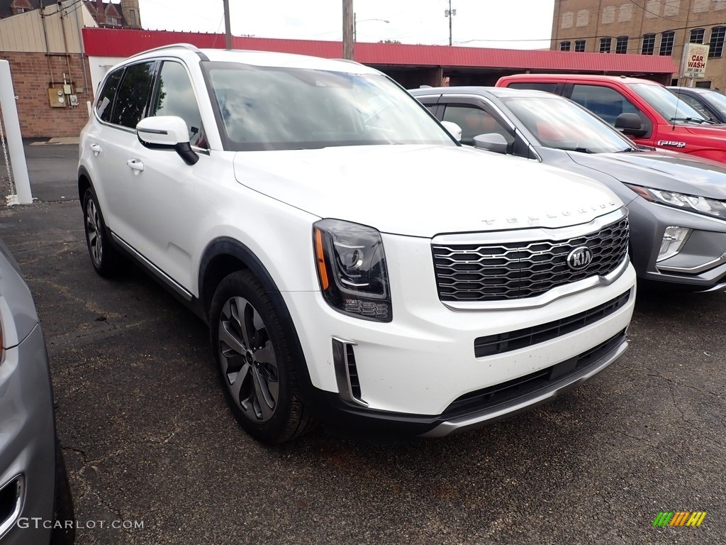 2020 Telluride S AWD - Snow White Pearl / Black photo #2