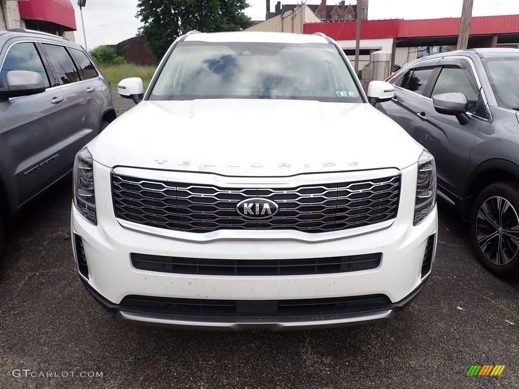 2020 Telluride S AWD - Snow White Pearl / Black photo #3