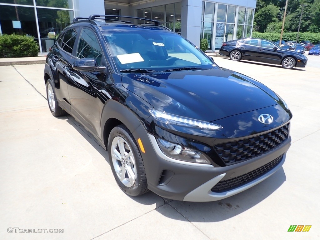 Ultra Black 2022 Hyundai Kona SEL AWD Exterior Photo #142206739