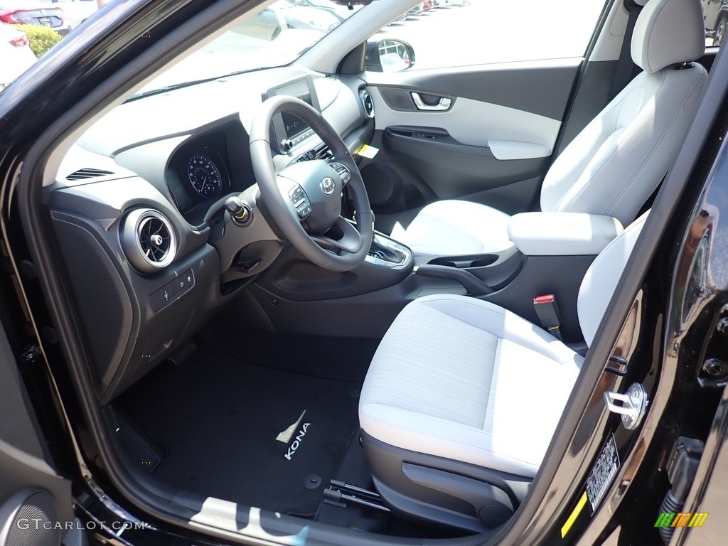Gray/Black Interior 2022 Hyundai Kona SEL AWD Photo #142206952