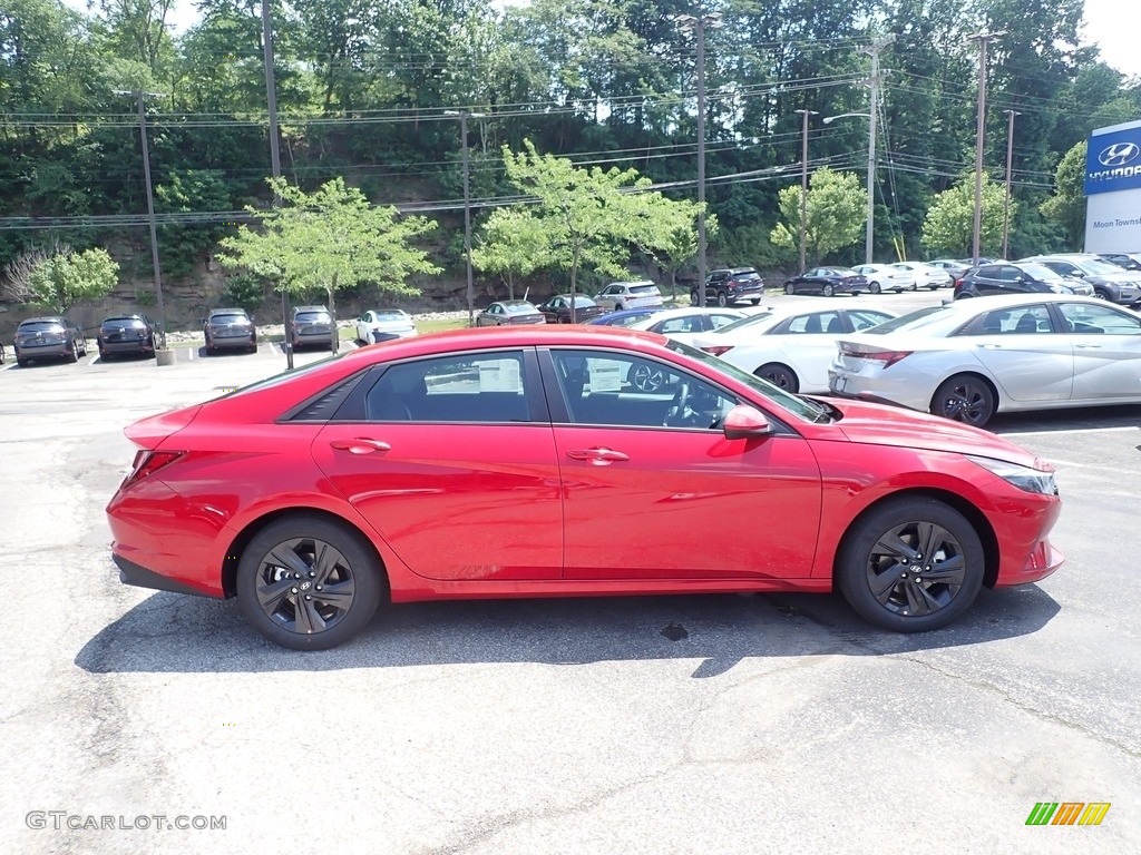 2021 Elantra SEL - Calypso Red / Black photo #1