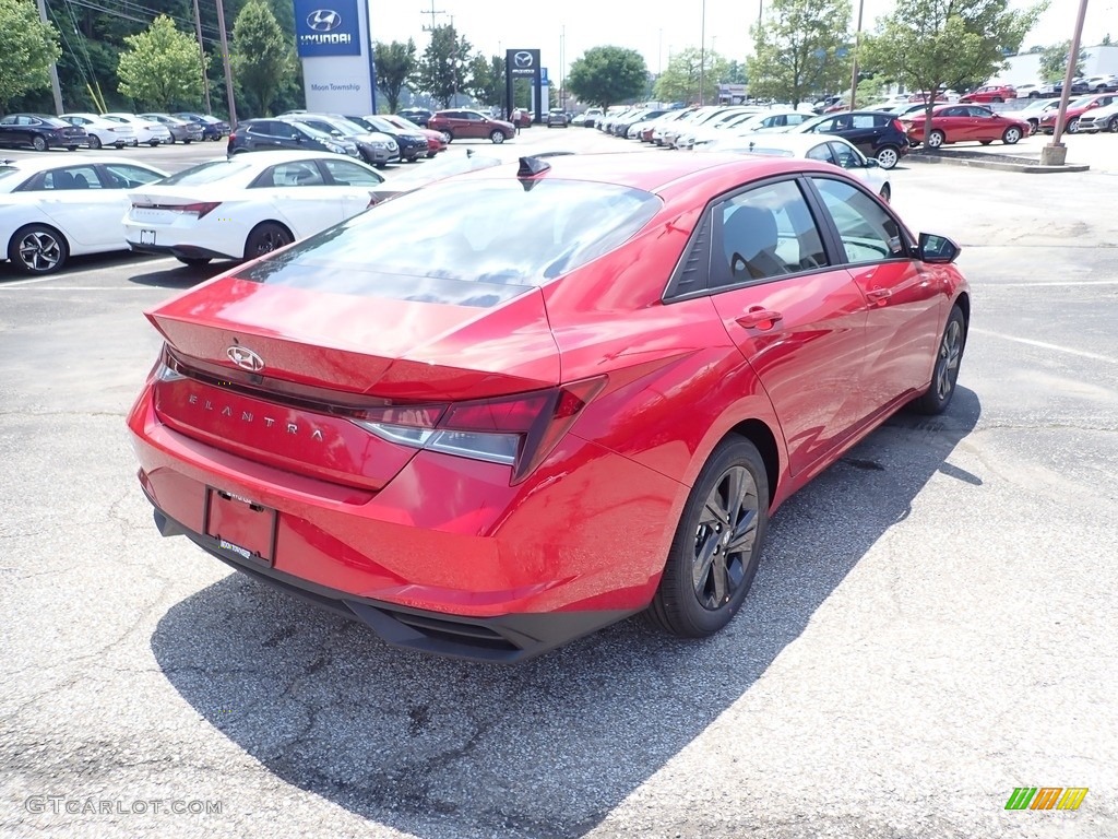 2021 Elantra SEL - Calypso Red / Black photo #2