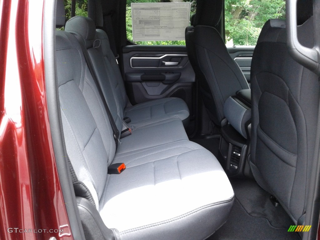 Diesel Gray/Black Interior 2021 Ram 1500 Big Horn Quad Cab 4x4 Photo #142207222