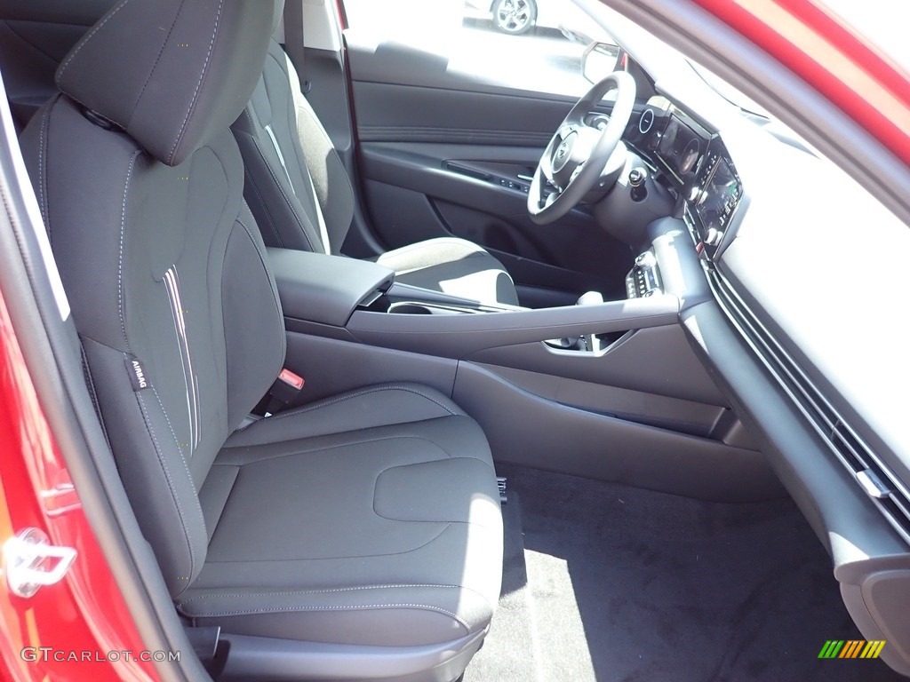 2021 Elantra SEL - Calypso Red / Black photo #11