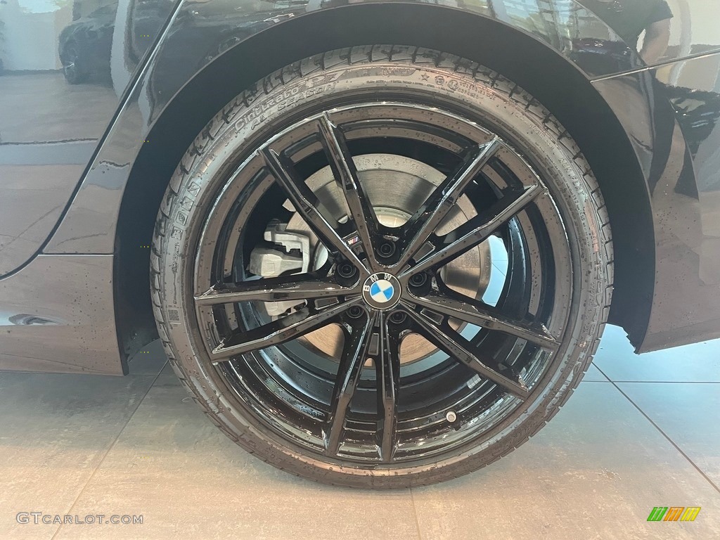 2021 3 Series 330i xDrive Sedan - Black Sapphire Metallic / Black photo #5