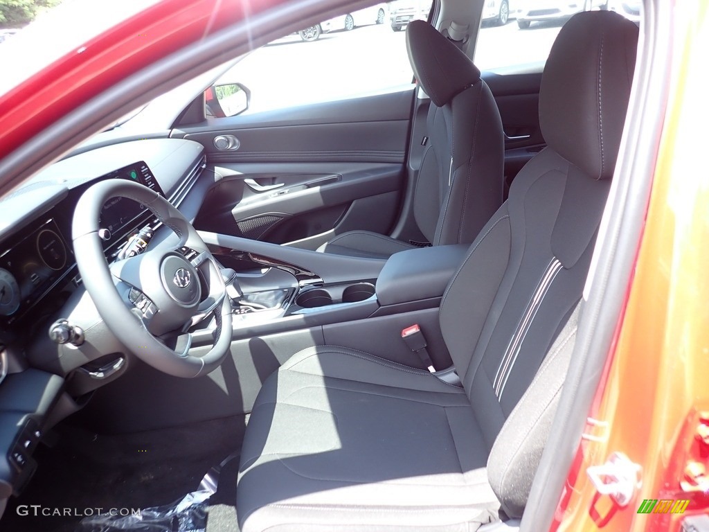 2021 Elantra SEL - Calypso Red / Black photo #16