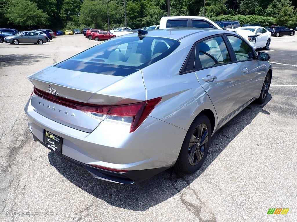 2021 Elantra SEL - Shimmering Silver Pearl / Medium Gray photo #2