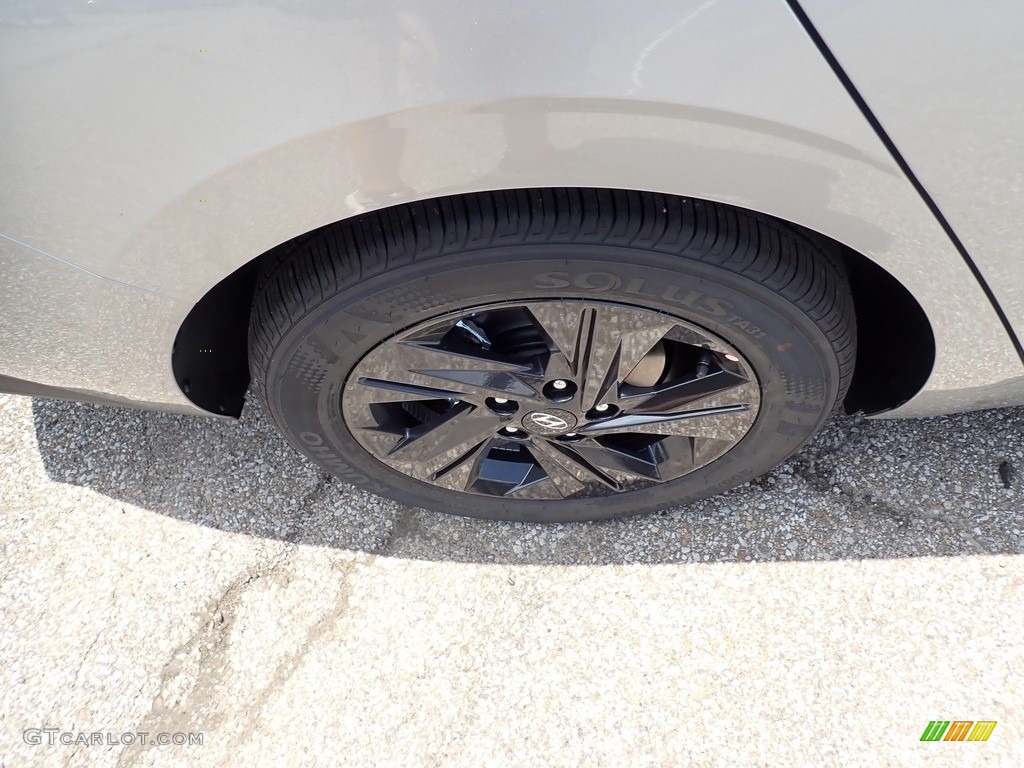 2021 Elantra SEL - Shimmering Silver Pearl / Medium Gray photo #9