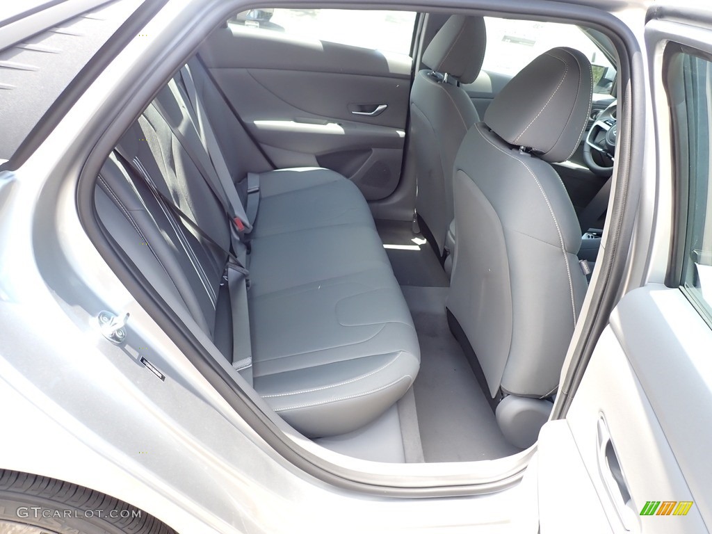 2021 Elantra SEL - Shimmering Silver Pearl / Medium Gray photo #10