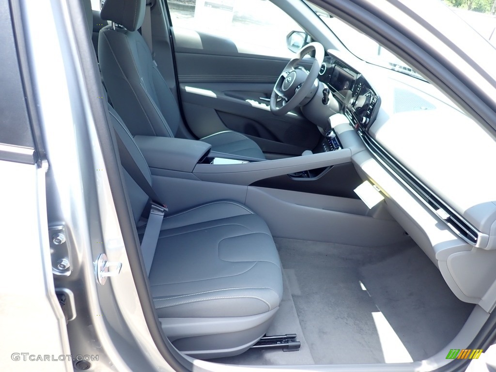 2021 Elantra SEL - Shimmering Silver Pearl / Medium Gray photo #11