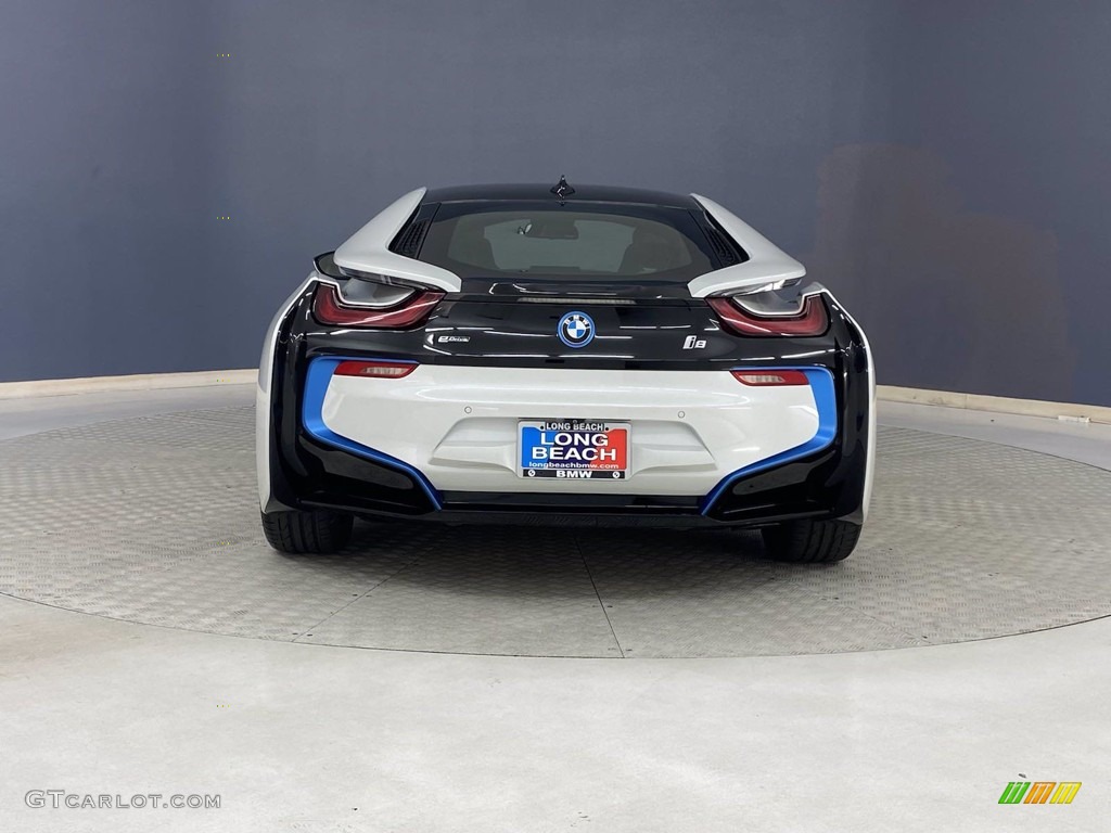 2015 i8 Pure Impulse World - Crystal White Pearl Metallic / Pure Impulse Carum Spice Grey photo #4