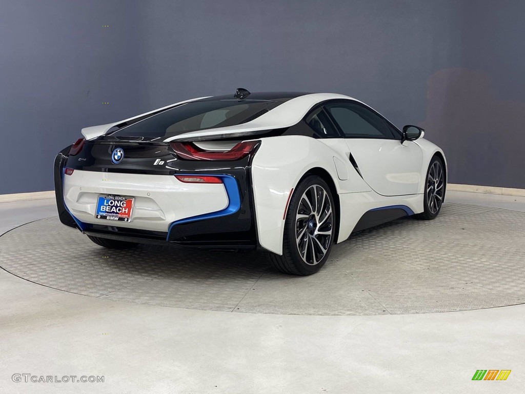 2015 i8 Pure Impulse World - Crystal White Pearl Metallic / Pure Impulse Carum Spice Grey photo #5