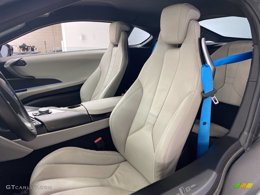 2015 i8 Pure Impulse World - Crystal White Pearl Metallic / Pure Impulse Carum Spice Grey photo #16