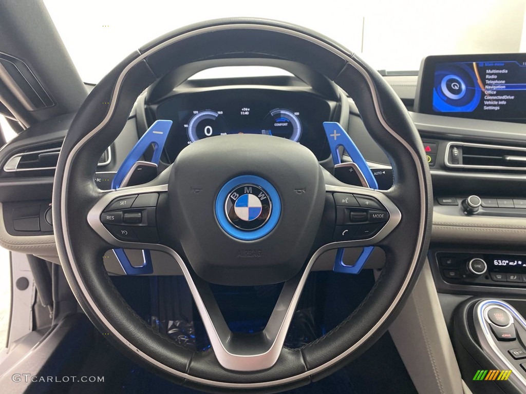 2015 i8 Pure Impulse World - Crystal White Pearl Metallic / Pure Impulse Carum Spice Grey photo #19