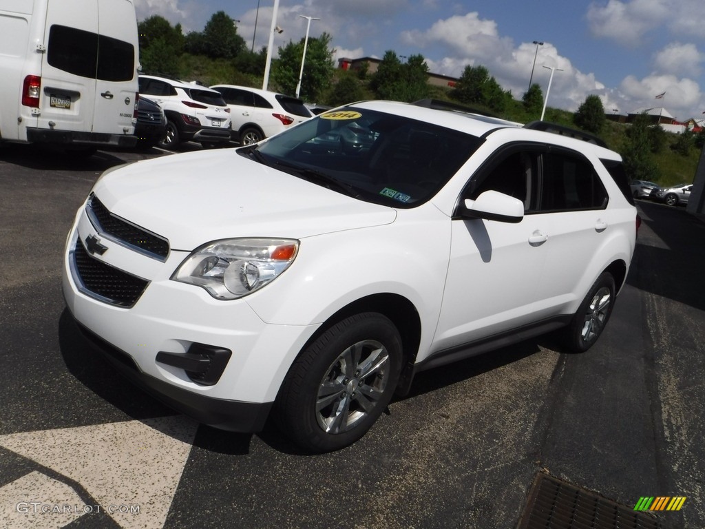 2014 Equinox LT AWD - Summit White / Light Titanium/Jet Black photo #6