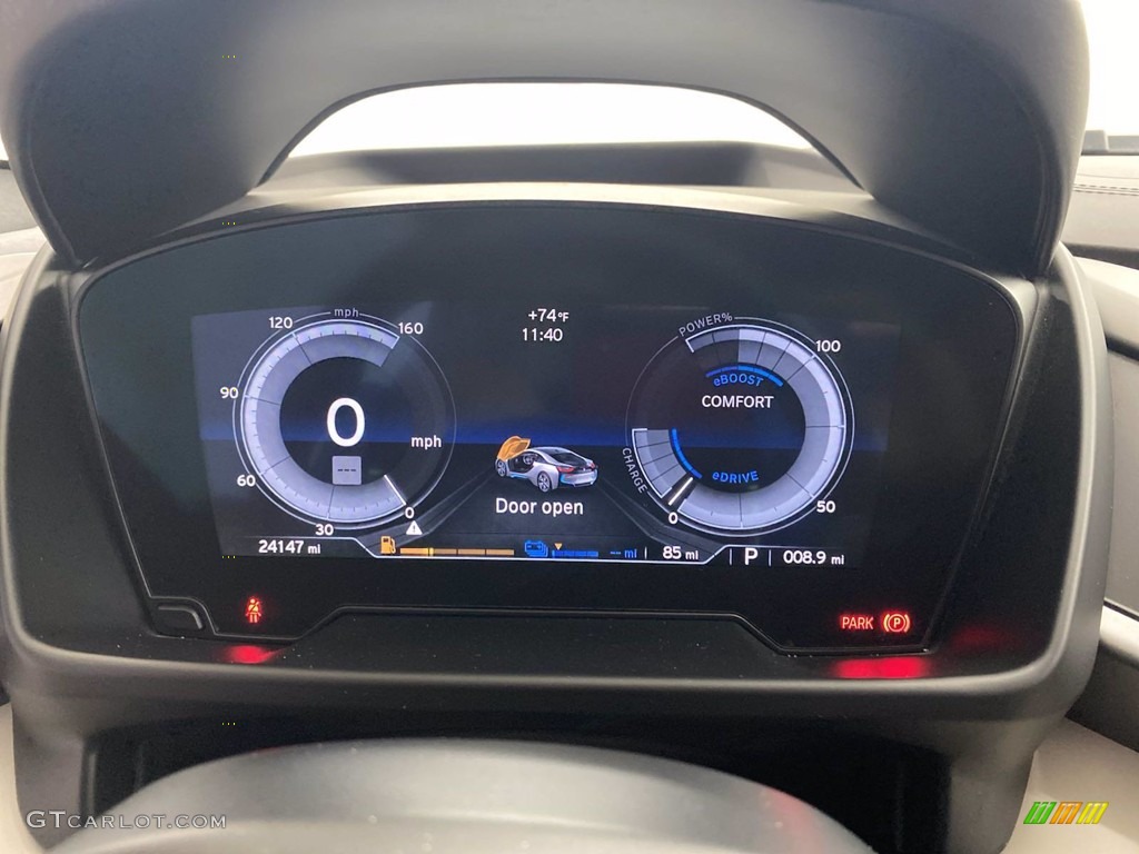 2015 i8 Pure Impulse World - Crystal White Pearl Metallic / Pure Impulse Carum Spice Grey photo #22