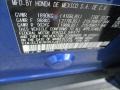  2018 HR-V EX AWD Aegean Blue Metallic Color Code B593M