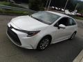 2020 Blizzard Pearl White Toyota Corolla LE  photo #10