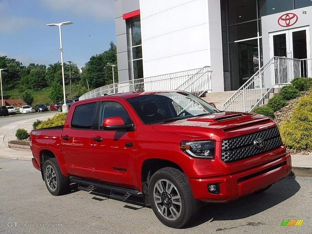 Barcelona Red Metallic 2020 Toyota Tundra TRD Sport CrewMax 4x4 Exterior Photo #142210612