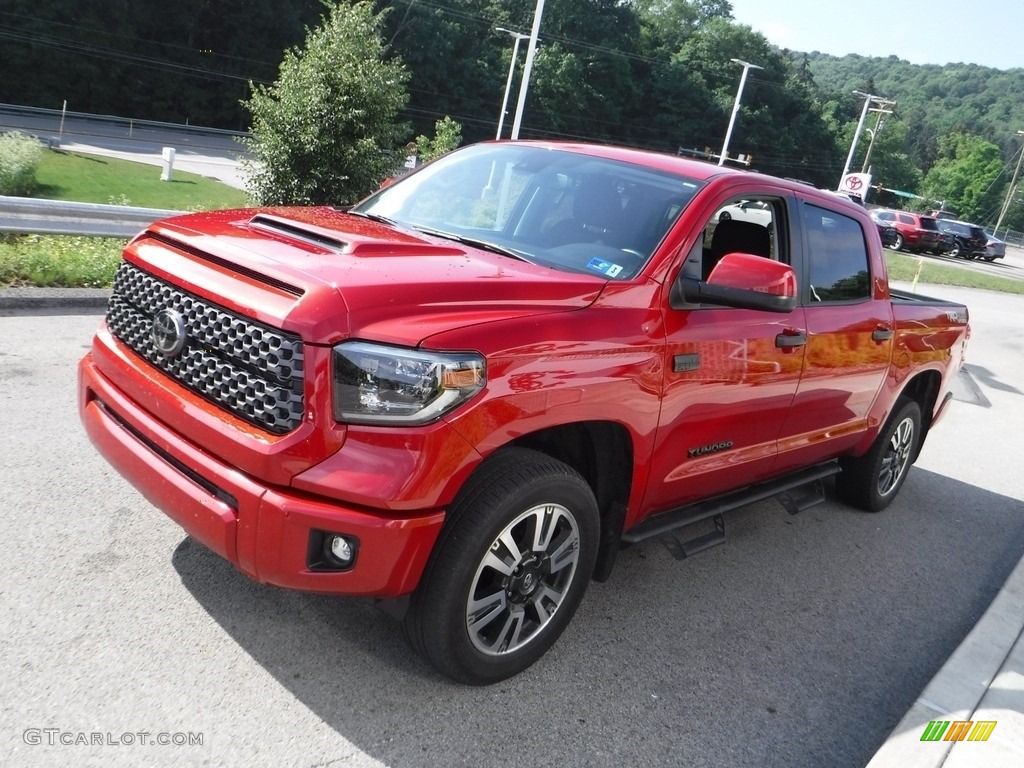 Barcelona Red Metallic 2020 Toyota Tundra TRD Sport CrewMax 4x4 Exterior Photo #142210696