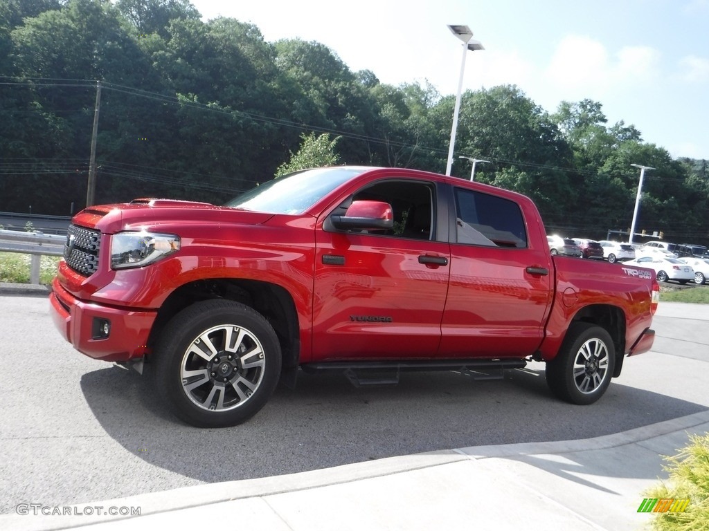 2020 Tundra TRD Sport CrewMax 4x4 - Barcelona Red Metallic / Black photo #17